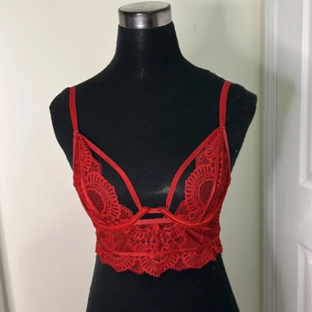LASenza Lace Chic Blazer Brallete Size Small